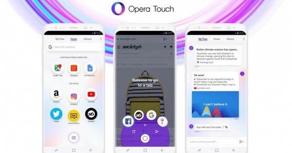 opera touch reviews