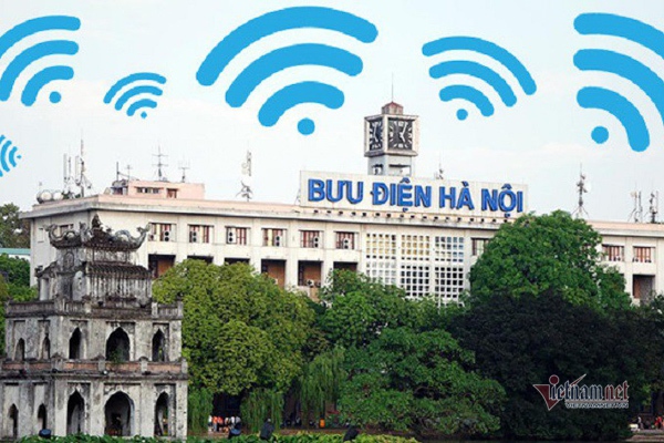 Hanoi will install 9 additional free WiFi hotspots