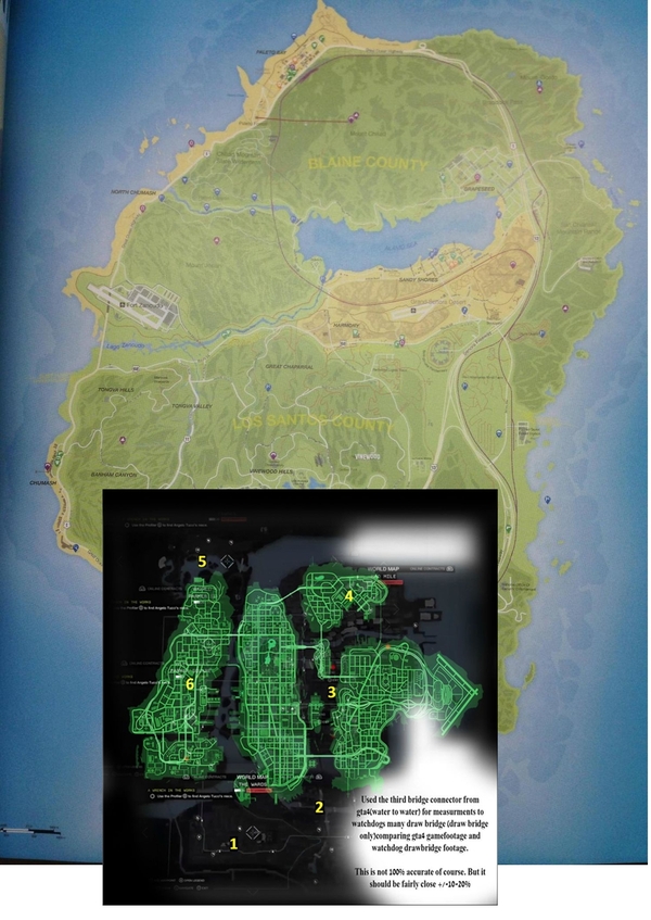Watch Dogs đọ kích cỡ bản đồ với GTA 2
