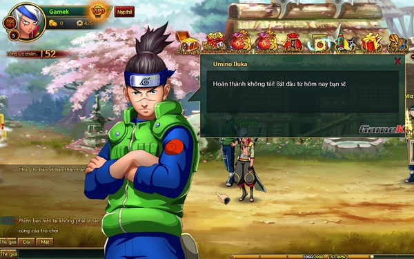 Trải nghiệm game mới Naruto trước ngày mở cửa ở Việt Nam 1