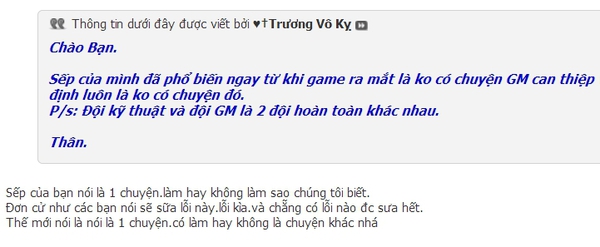Nghi vấn GM náo loạn làng game Việt 5
