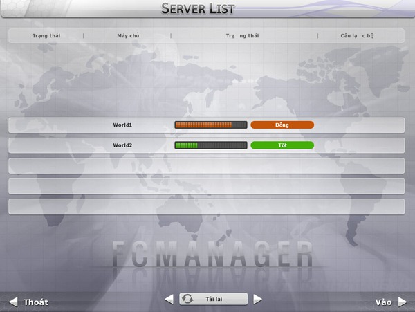 Game quản lý bóng đá của Asiasoft mở thêm server 1