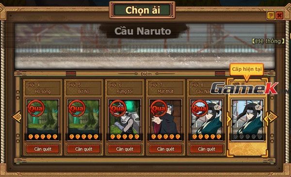 Cùng soi Webgame Naruto Việt Nam trong ngày mở cửa 5