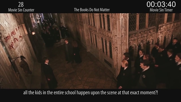 Bắt lỗi phim Harry Potter and the Chamber of Secret 11