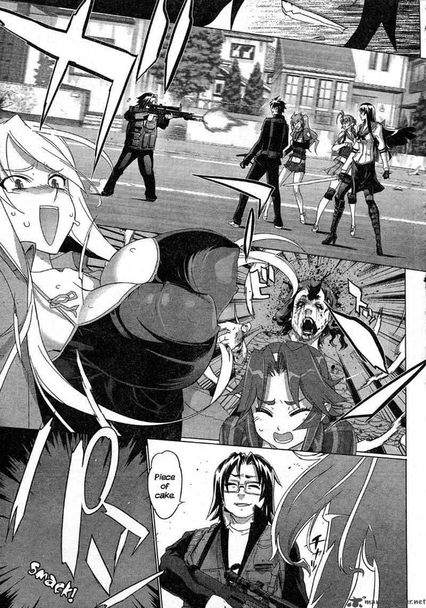 High school of the Dead, Manga siêu "nóng bỏng" về Zombies 12