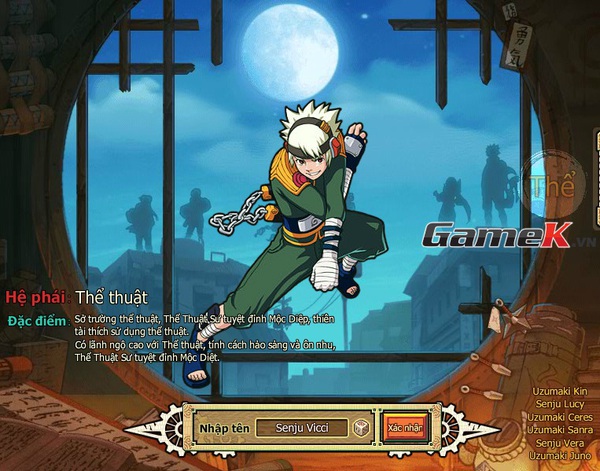 Cùng soi Webgame Naruto Việt Nam trong ngày mở cửa 4