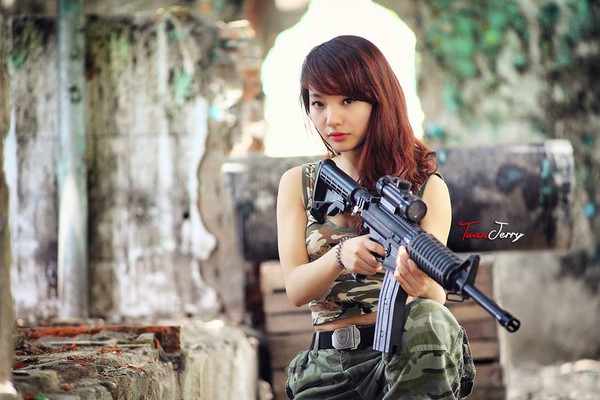 Hotgirl Mẫn Tiên xinh tươi trong cuộc thi ảnh Thiên Địa Quyết 7