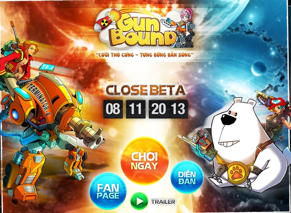 Xuất hiện teaser game Gunbound Mobile tại VN 1