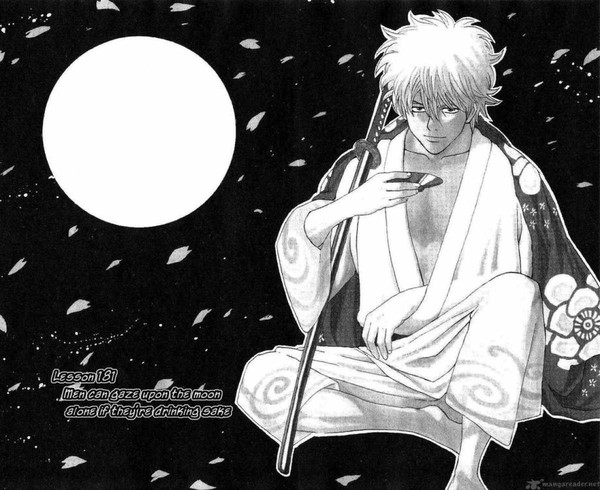 Gintama, Manga về kiếm khách thiên tài bị 