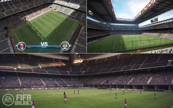 Toàn cảnh sân nhà của những đội bóng hàng đầu trong FIFA Online 3 5