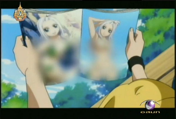 Soi các ảnh "nóng" bị cencored trong anime 14