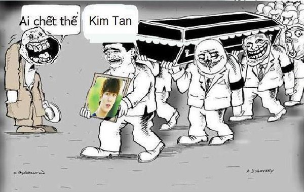 Ảnh chế khó đỡ về Kim Tan trong phim Người Thừa Kế 3