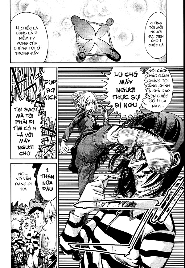 Chảy máu mũi với Manga Kangoku Gakuen 11