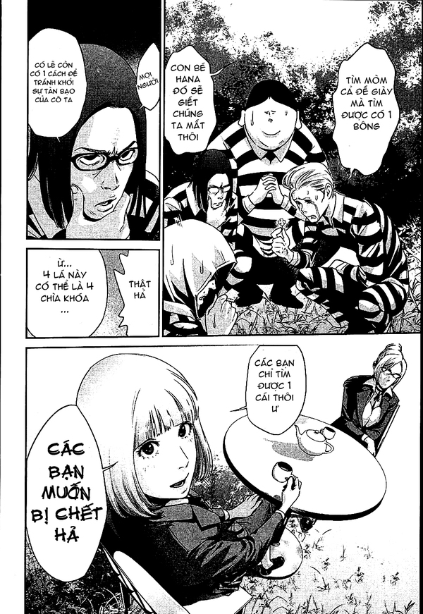 Chảy máu mũi với Manga Kangoku Gakuen 9