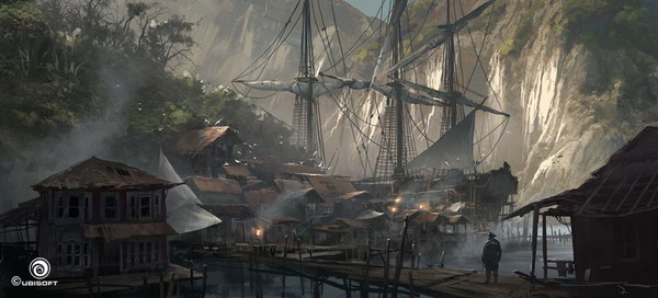 Assassin's Creed IV và những bức họa chưa từng công bố 10