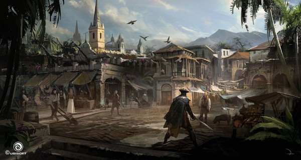 Assassin's Creed IV và những bức họa chưa từng công bố 14
