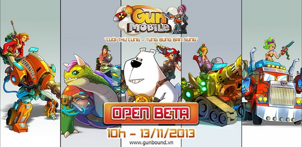 Gunbound Mobile thông báo Open Beta lúc 10h10 sáng nay 13/11 3