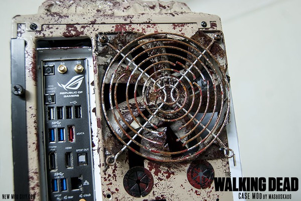 Chiêm ngưỡng "kiệt tác" case máy tính phong cách zombie 15