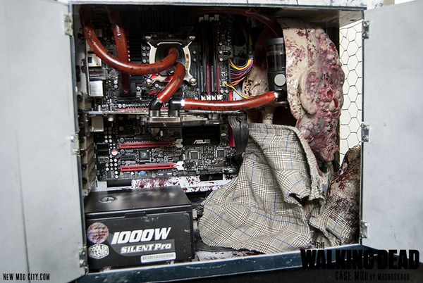 Chiêm ngưỡng "kiệt tác" case máy tính phong cách zombie 17
