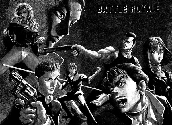 Battle Royale, manga cân não hành động siêu bạo lực 2
