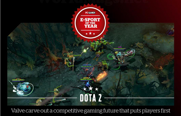 DOTA 2 được chọn là Tựa game eSport của năm 1