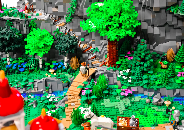 Game thủ tái hiện kỳ quan "The Hobbit" bằng Lego 2