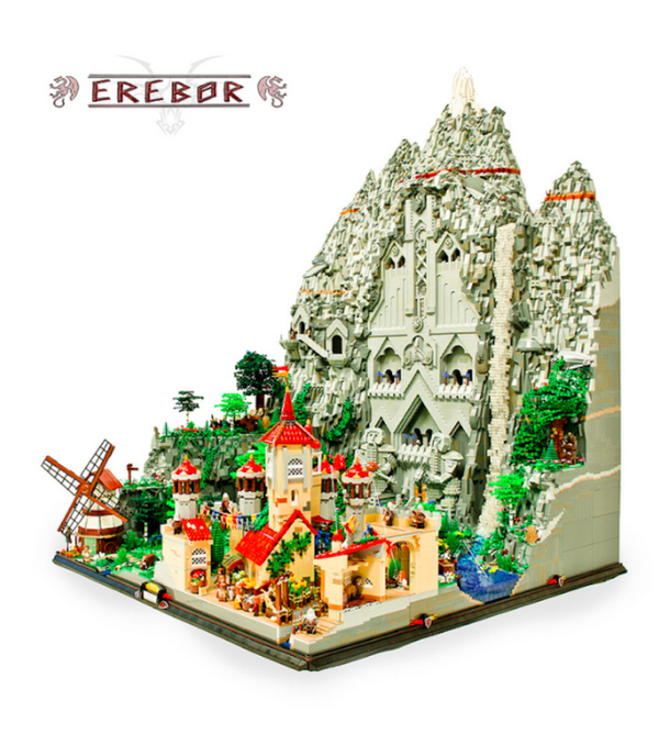 Game thủ tái hiện kỳ quan "The Hobbit" bằng Lego 5