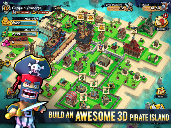 Plunder Pirate - Đổi thủ nặng ký của Clash of Clans 2