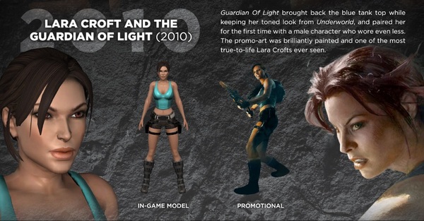 Quá trình lột xác của Lara Croft trong Tomb Raider 9