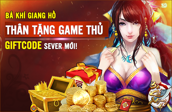 Gamek tặng 100 giftcode Bá Khí Giang Hồ 1