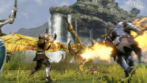 Game tuyệt đẹp Bless tung screenshot chiến đấu mãn nhãn 1