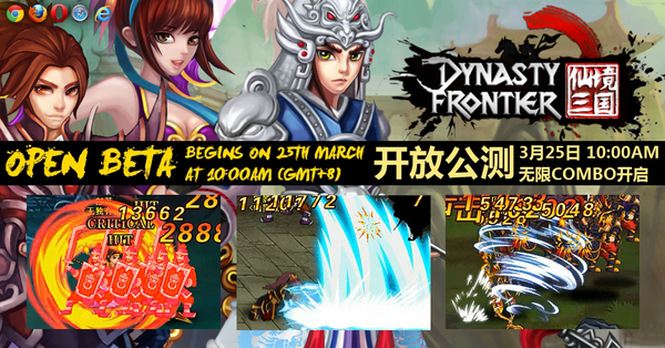 Game chặt chém hot Dynasty Frontier đã mở cửa 2