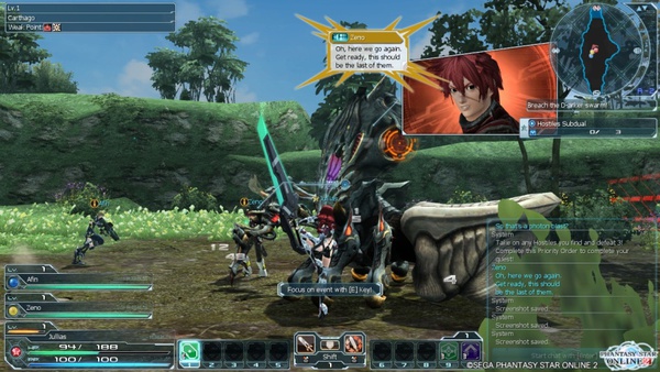 Đã có thể thoải mái chơi MMORPG 3D Phantasy Star Online 2 7