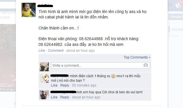 Game thủ nghi ngờ Cabal hồi sinh tại Việt Nam chỉ là tin vịt 3