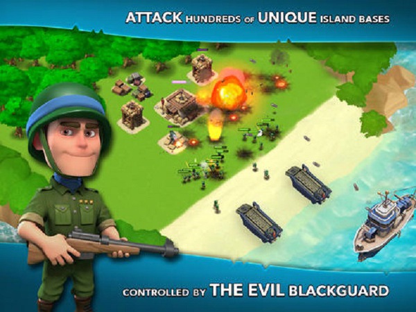 Bom tấn Boom Beach tung bản update đầu tiên, khó hơn nhiều 1