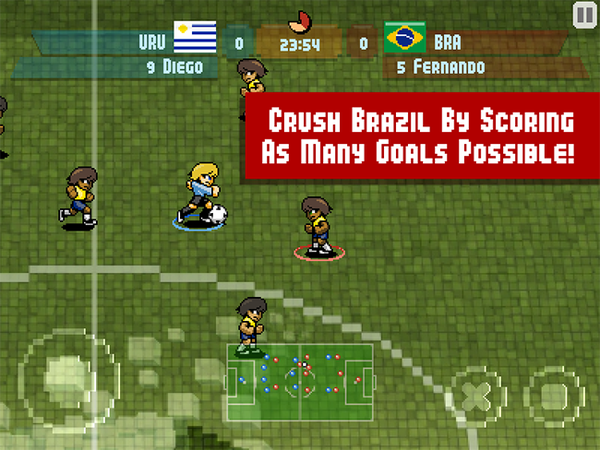 Pixel Cup Soccer - Món ăn lạ cho mùa World Cup 2