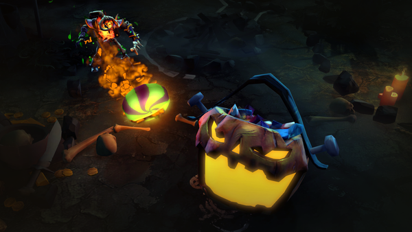 Ngắm khung cảnh rùng rợn trong DOTA 2 đợt Halloween vừa qua 11