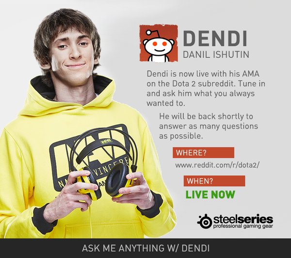 Huyền thoại DOTA 2 Dendi: LoL dễ chơi hơn so với DOTA 1