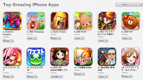 Dòng game mobile nào đang lên ngôi tại thị trường Châu Á 2