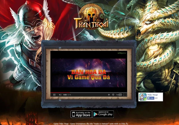 Thần Thoại – game online Việt ra mắt trang teaser 1