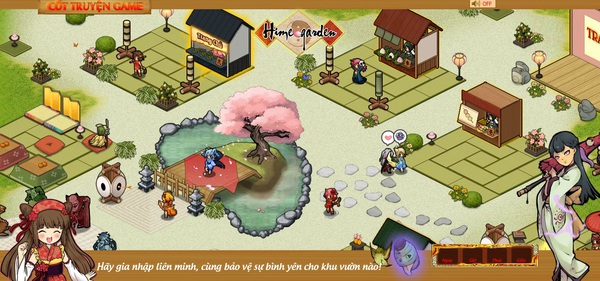 Webgame Nhật Bản Hime Garden chính thức về Việt Nam 2