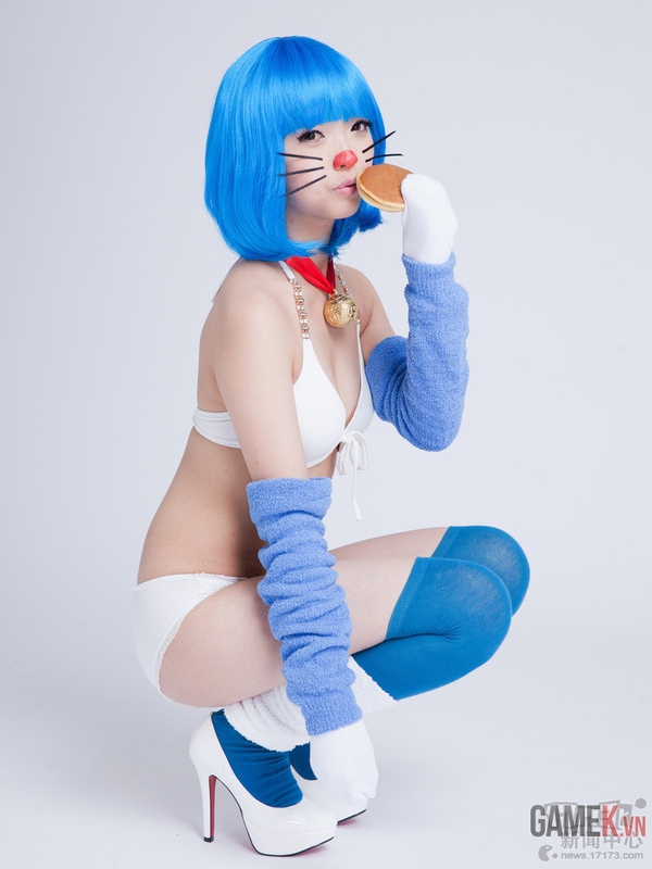 Cosplay mèo máy Doraemon phiên bản người đẹp 16