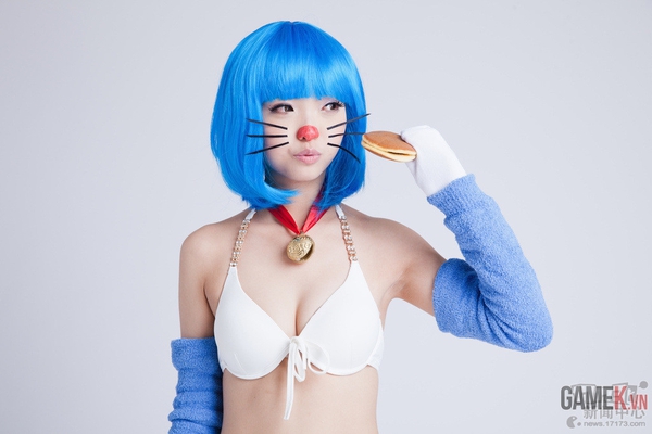 Cosplay mèo máy Doraemon phiên bản người đẹp 24