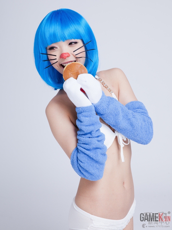 Cosplay mèo máy Doraemon phiên bản người đẹp 26