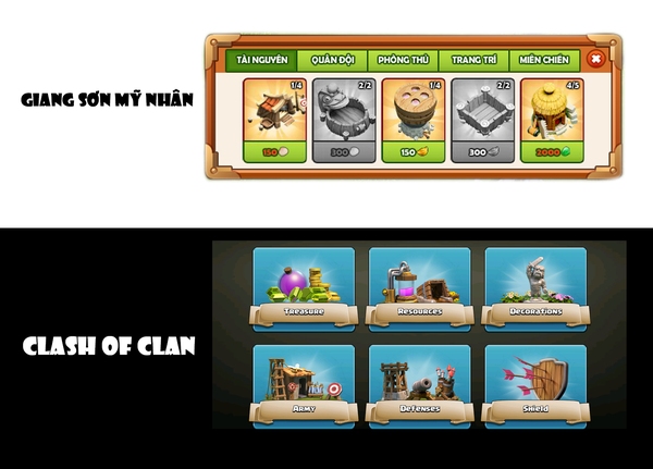 Giang Sơn Mỹ Nhân được game thủ Việt gọi với tên “Clash of Clone” 2