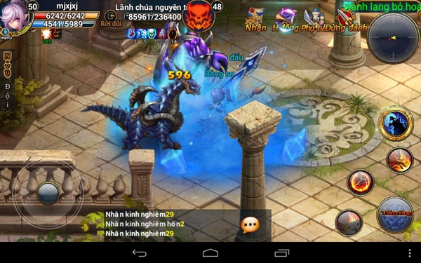 "Soi" đồ họa ấn tượng của King Online 2 trên Android 7