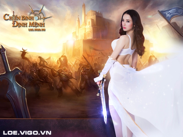 Angela Phương Trinh kiêu sa trong cosplay mừng Chiến Binh Định Mệnh Alpha Test 4