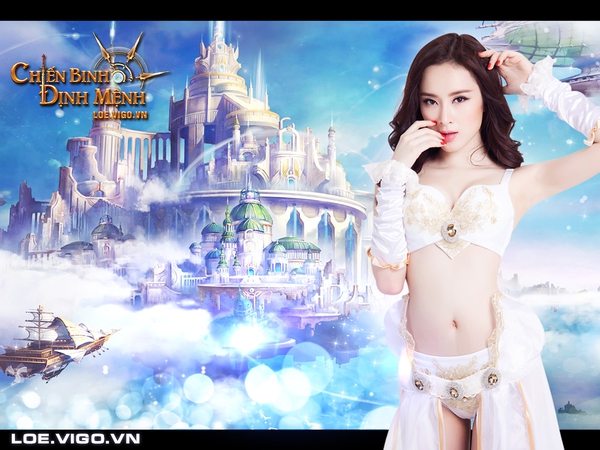 Angela Phương Trinh kiêu sa trong cosplay mừng Chiến Binh Định Mệnh Alpha Test 6