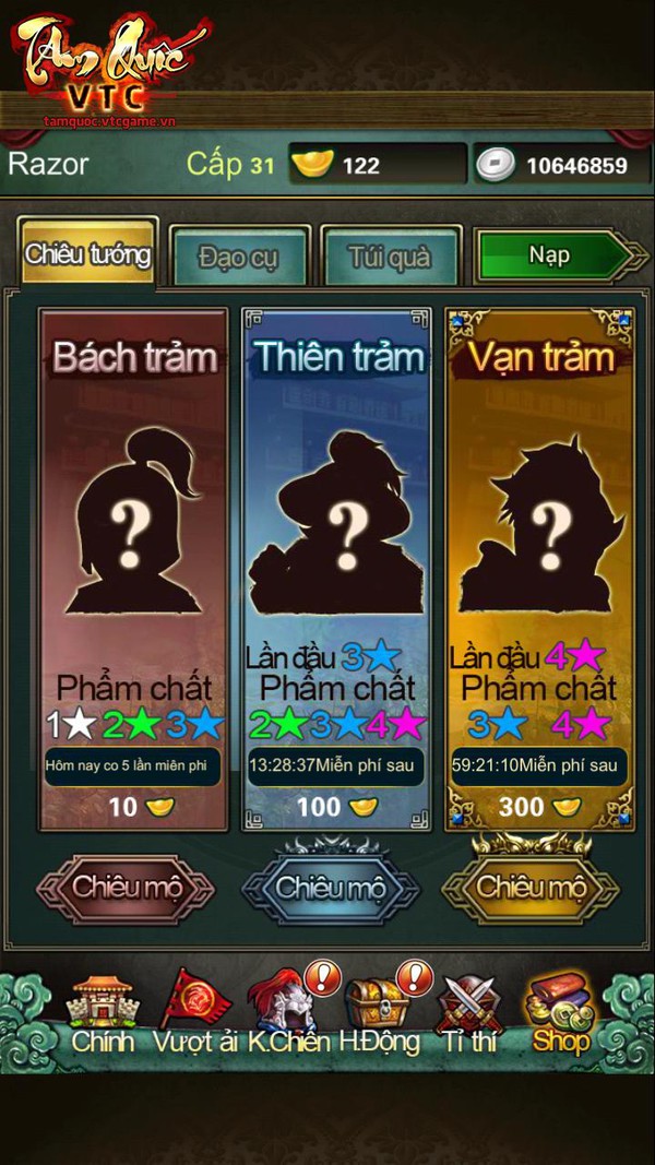 Tam Quốc VTC sẽ “chiều chuộng” game thủ như thế nào??? 1