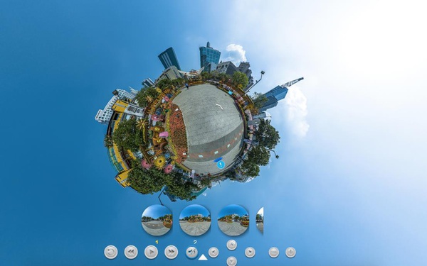 Enjoy the Nguyen Hue flower street from all parts of the country